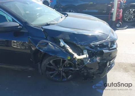 2019 Honda Civic Sport z USA, uszkodzony, nr VIN 2HGFC2F83KH503483